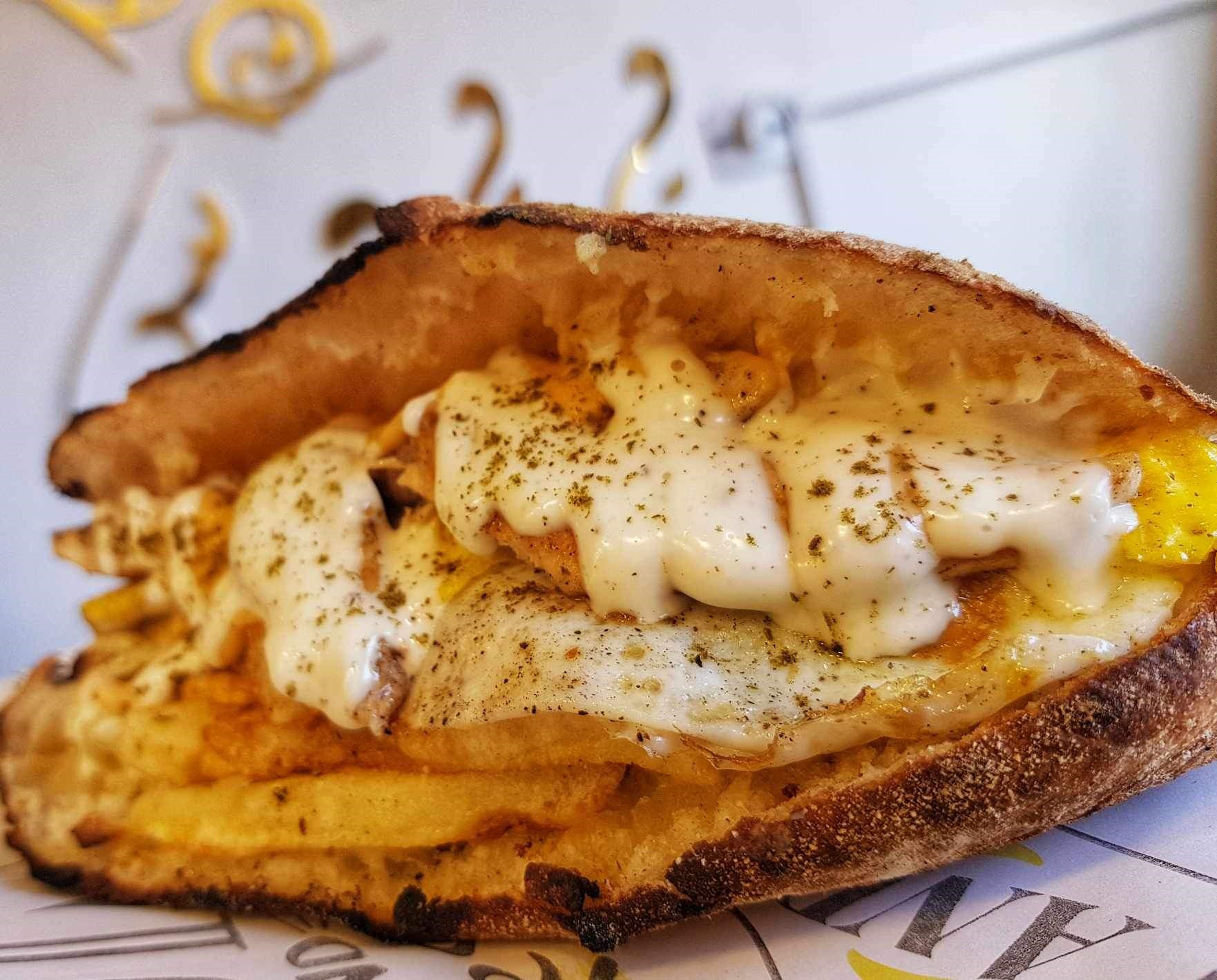 Sandwiche Poulet haché 