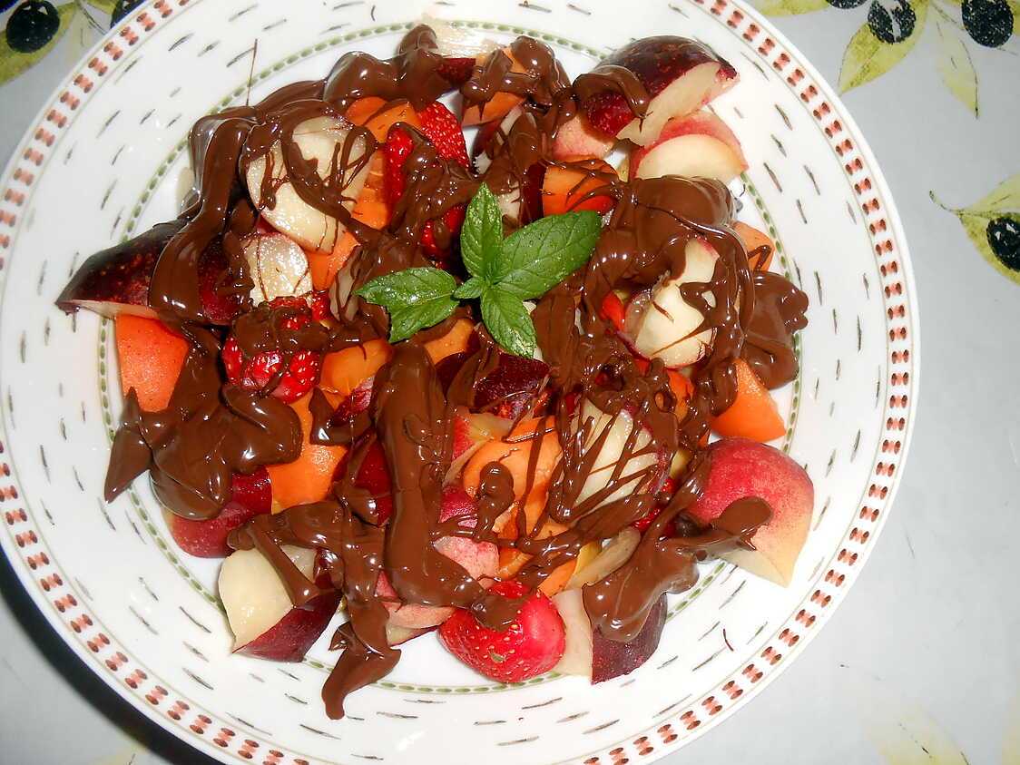 SALADE FRUIT CHOCOLAT