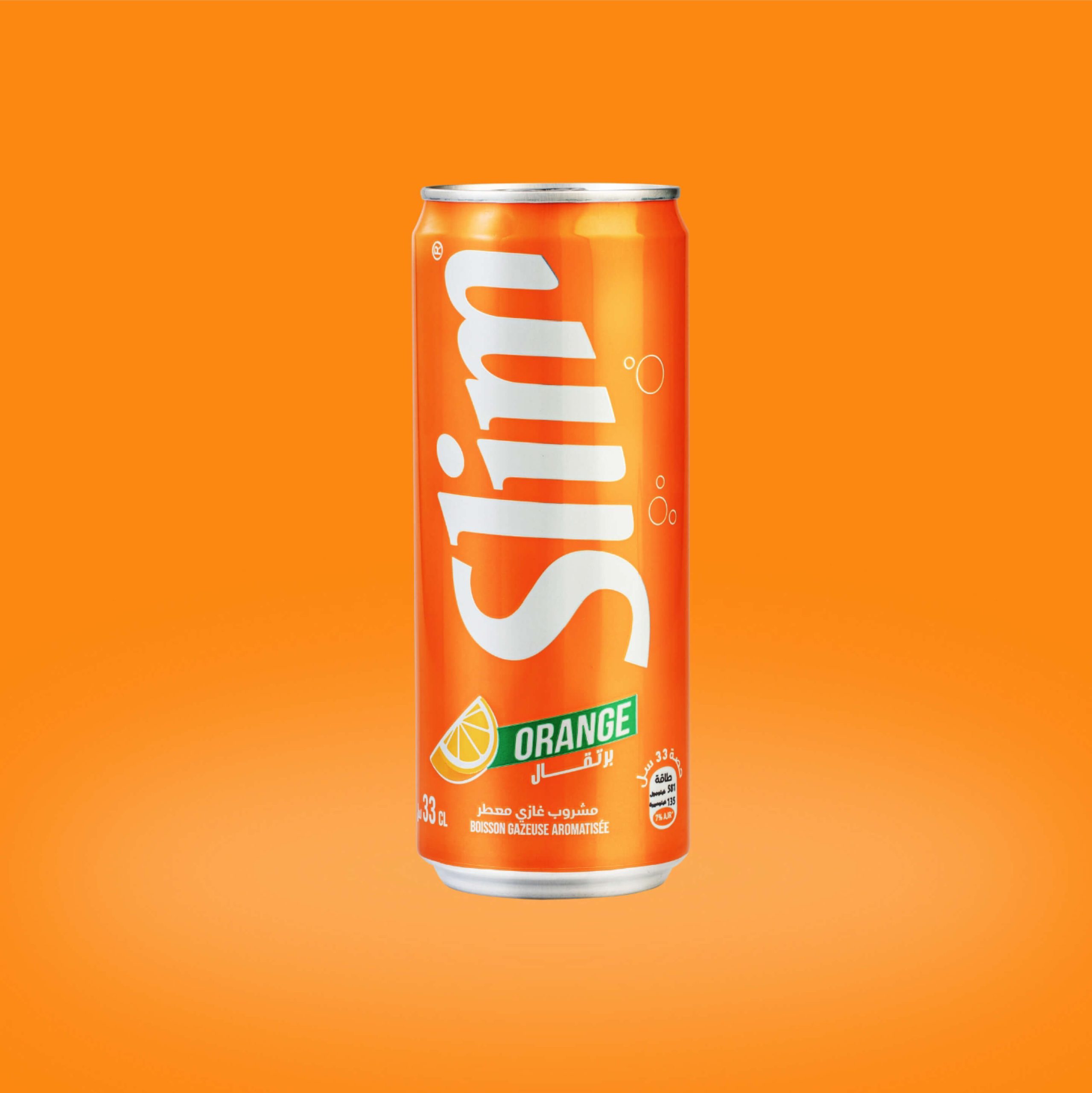 Slim Orange Canette 33cl