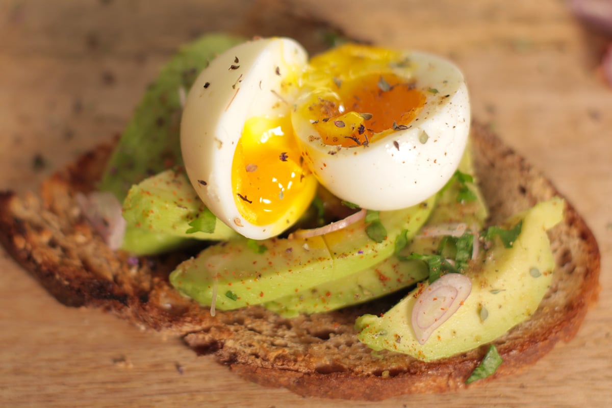 Tartine avocat eeg