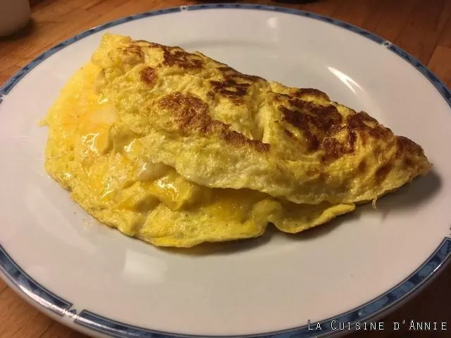 Omelette au fromage 