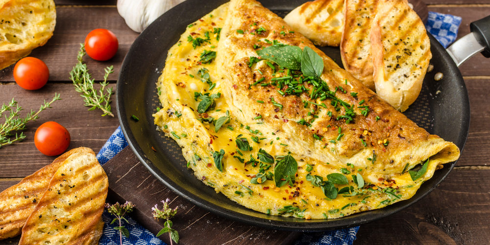 Omelette aux fines herbes