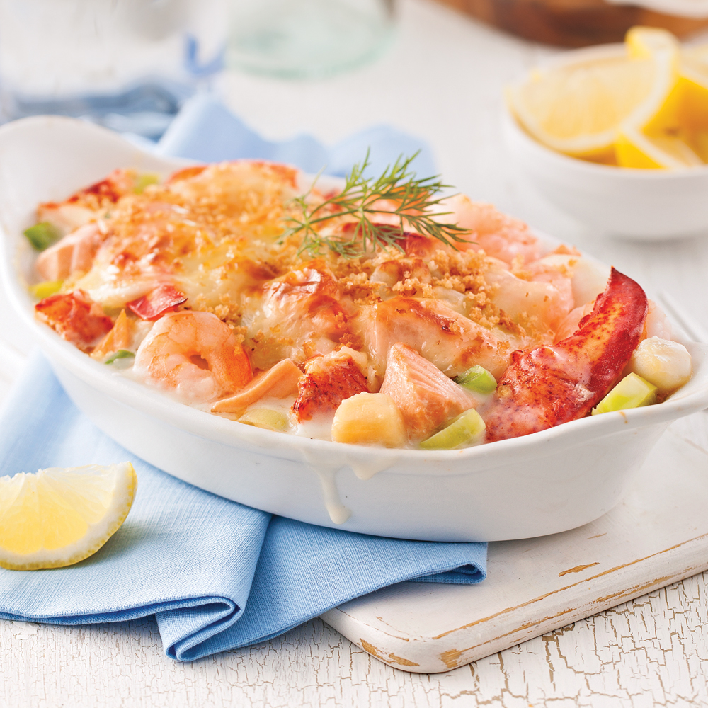 Gratin fruit de mere