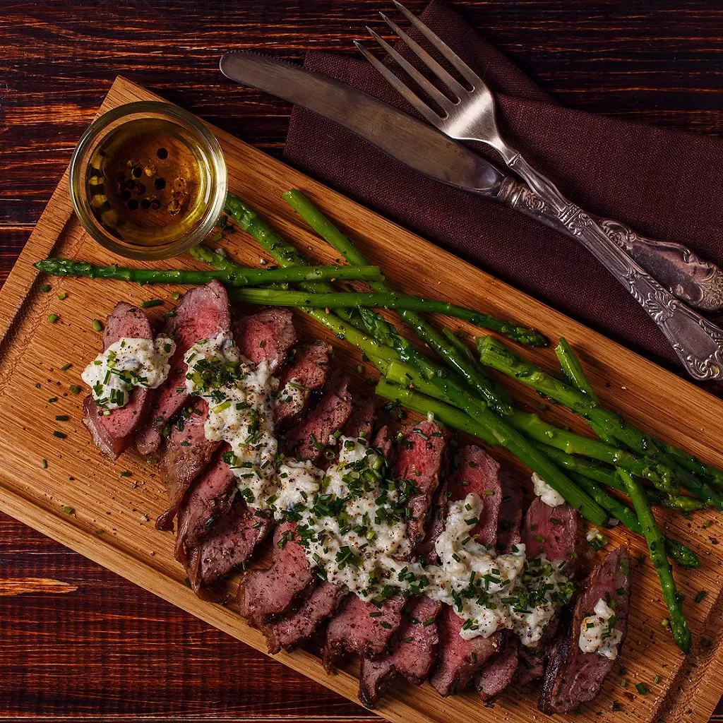 Filet sauce roquefort