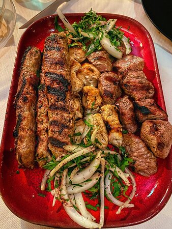 Brochette d'agneau chich taouk