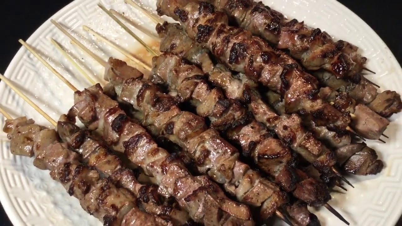 Fois d'agneau grillé 