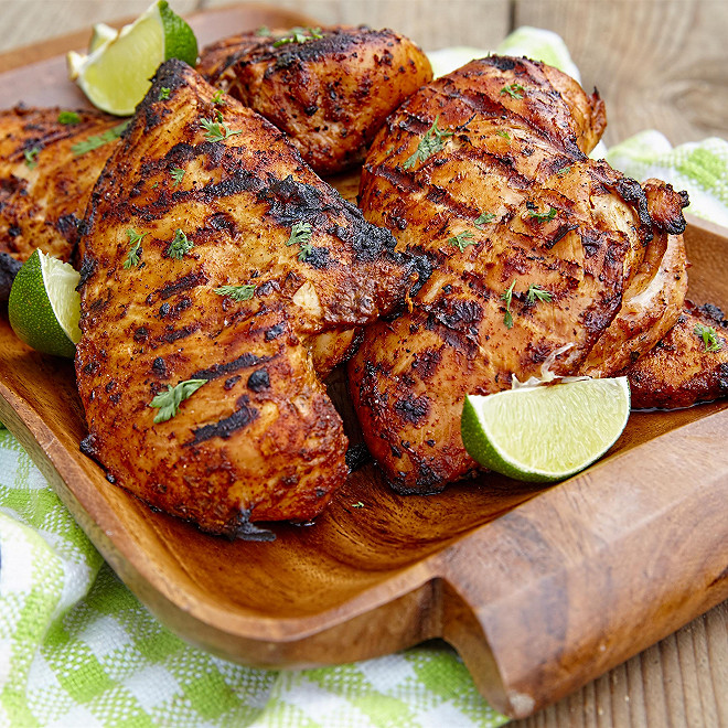 Suprême de poulet grillé