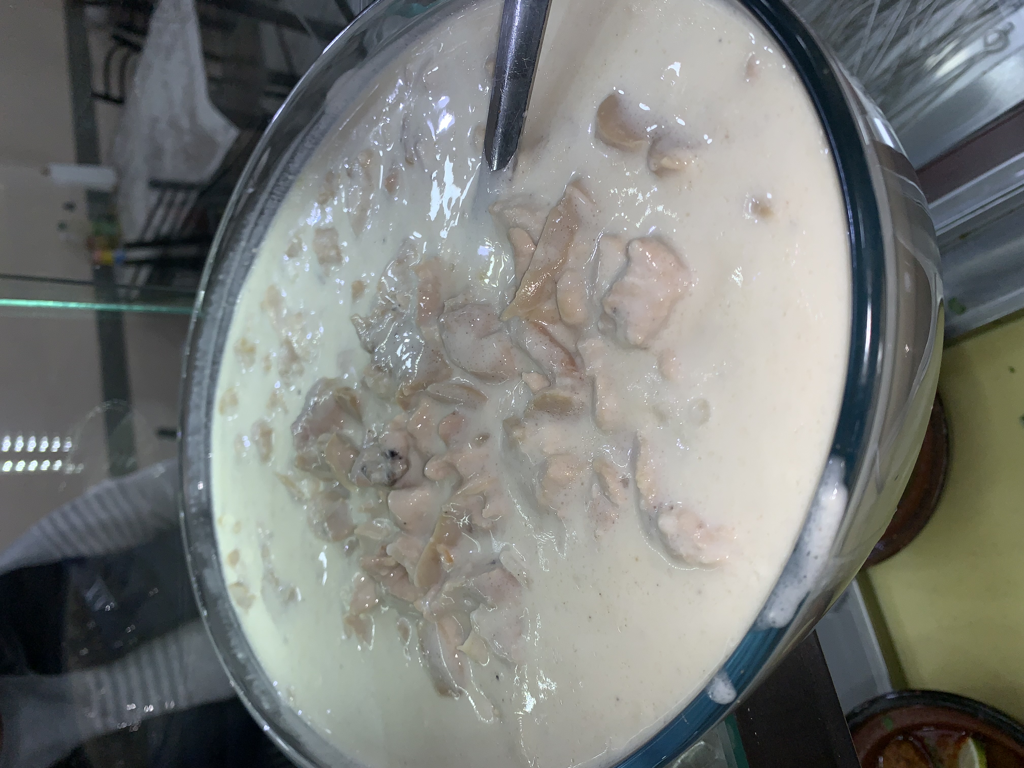 Poulet à la crème 