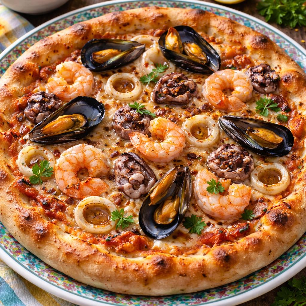 PIZZA FRUITS DE MER